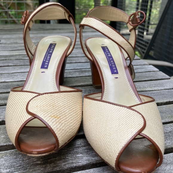 Ralph Lauren Collection Iona Heel - Picture 1 of 5